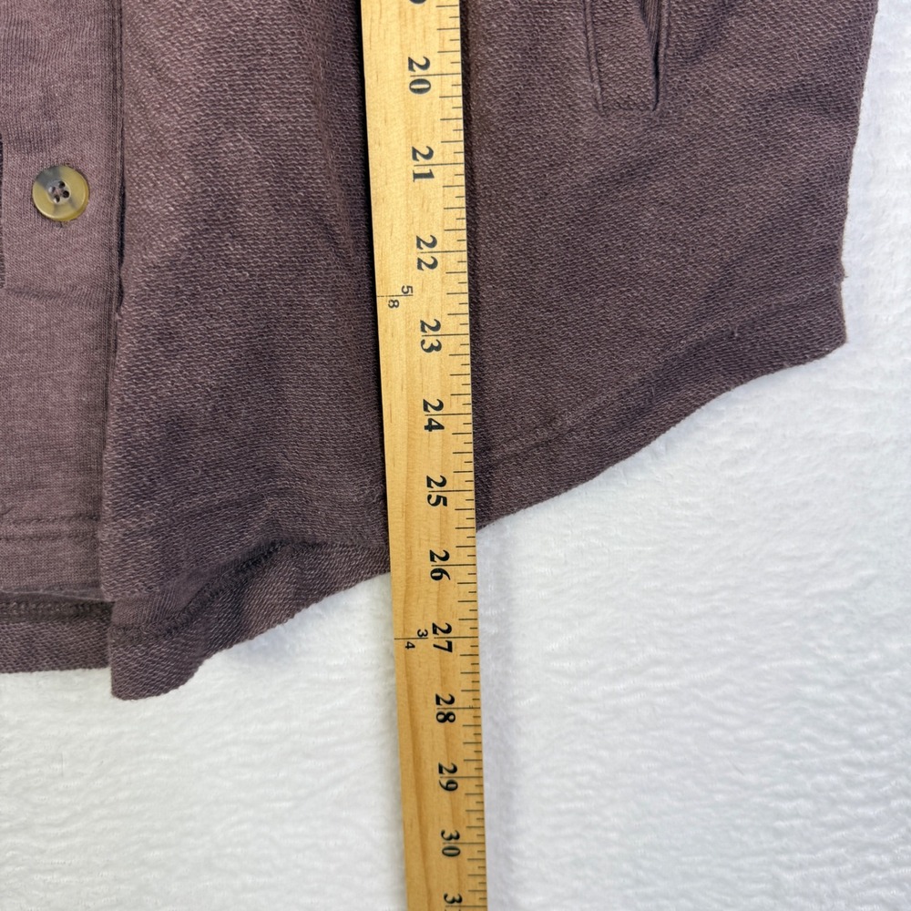 Arizona‎ Jean Co. Button Down Shirt Jacket Top Womens Plum Casual Size XS - Picture 13 of 13